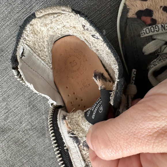 Authentic ♥️EUC Golden Goose Print HighTops - Picture 5 of 6